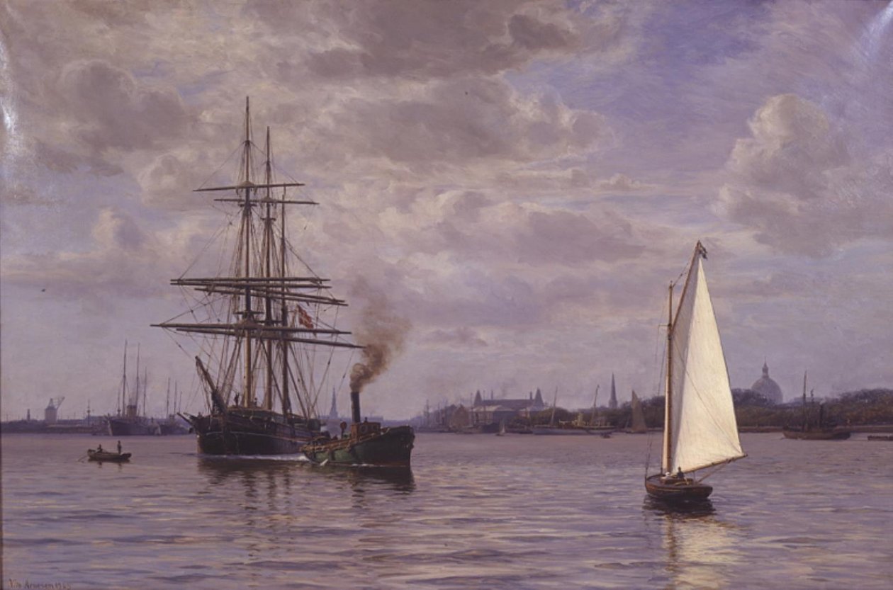Köpenhamn rhed av Vilhelm Arnesen