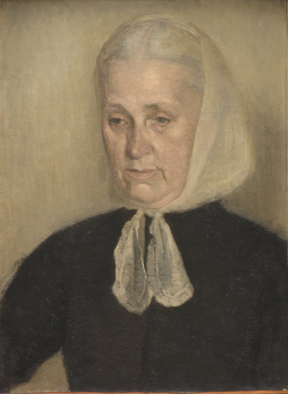 Frederikke Amalie Hammershøi, född Rentzmann, konstnärens mor av Vilhelm Hammershøi