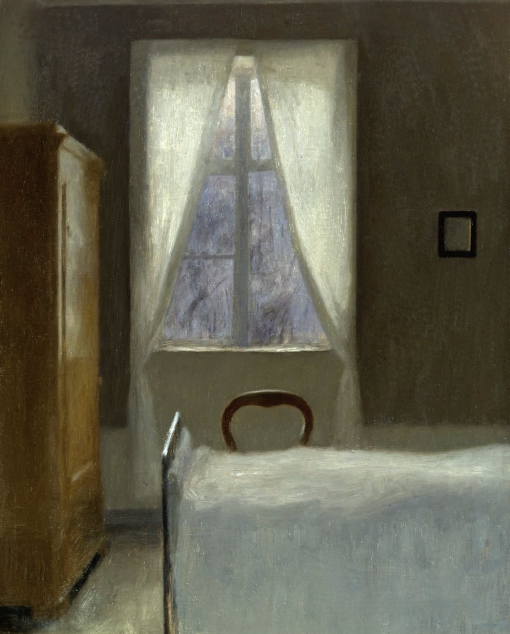 Interiör av Vilhelm Hammershøi