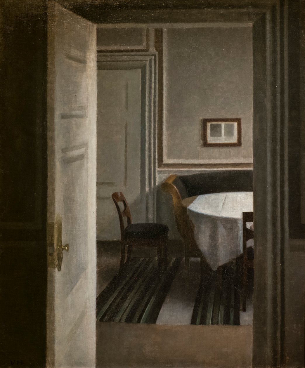 Interiör, Strandgade 30 av Vilhelm Hammershoi