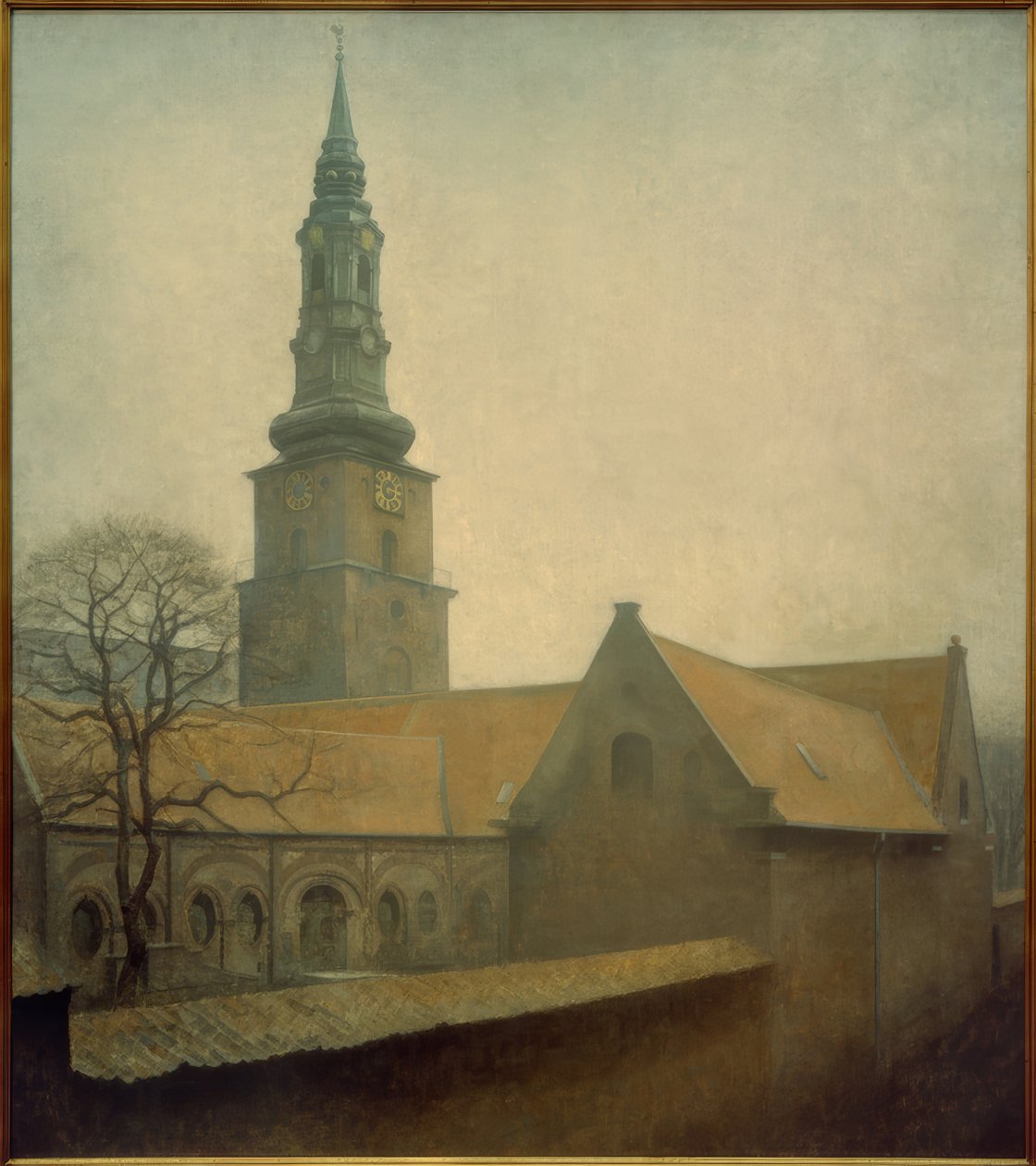 Petri kyrka av Vilhelm Hammershoi