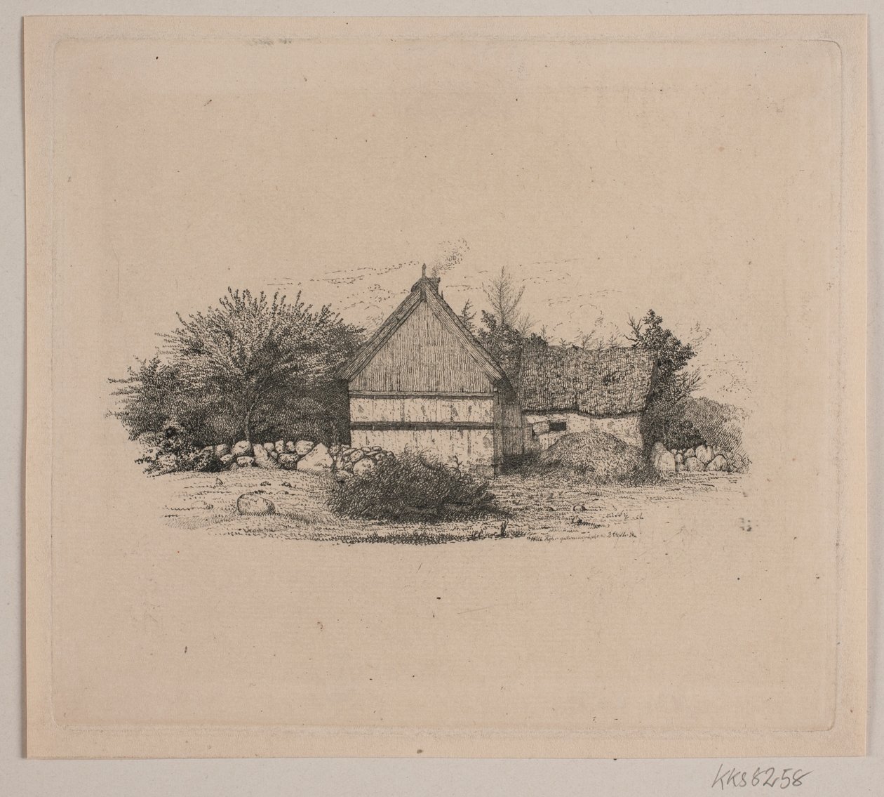En bondgård av Vilhelm Kyhn