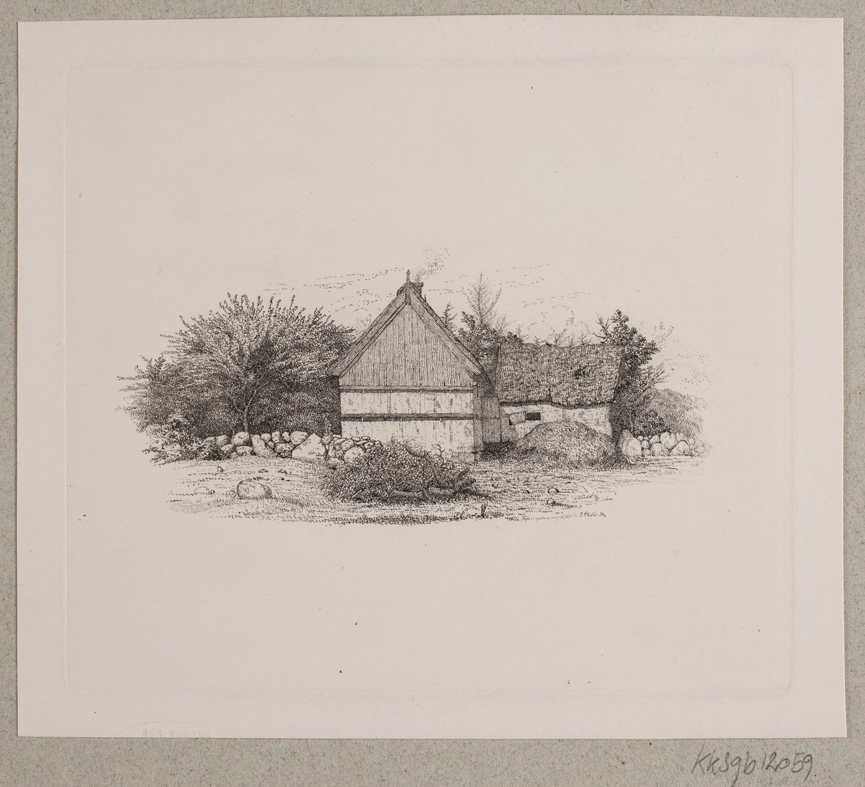 En bondgård av Vilhelm Kyhn