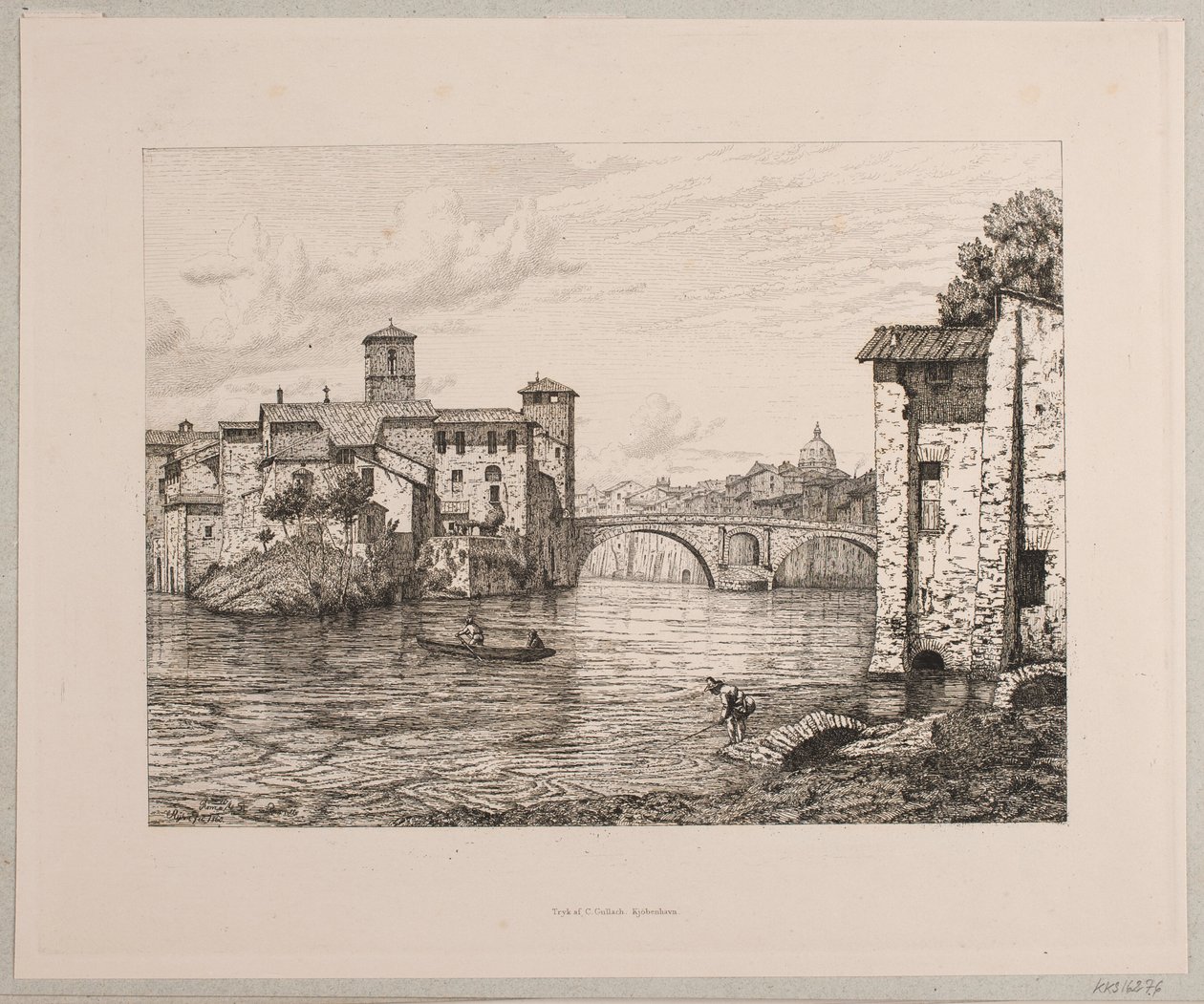 Lämna se Ponte Rotto i Rom av Vilhelm Kyhn