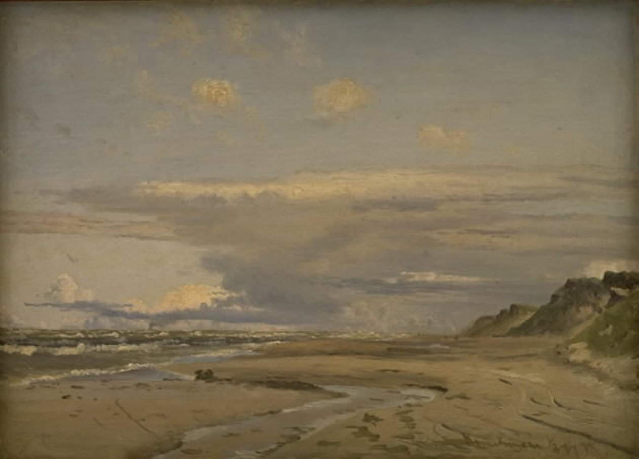 Stranden vid Kandestederne, Västjylland av Vilhelm Kyhn