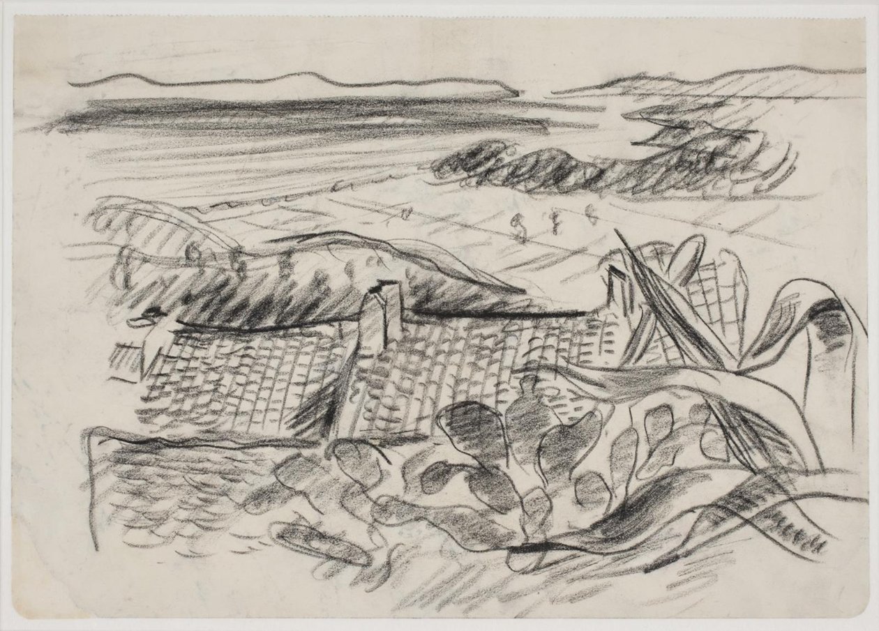 Landskap med agave av Vilhelm Lundstrøm