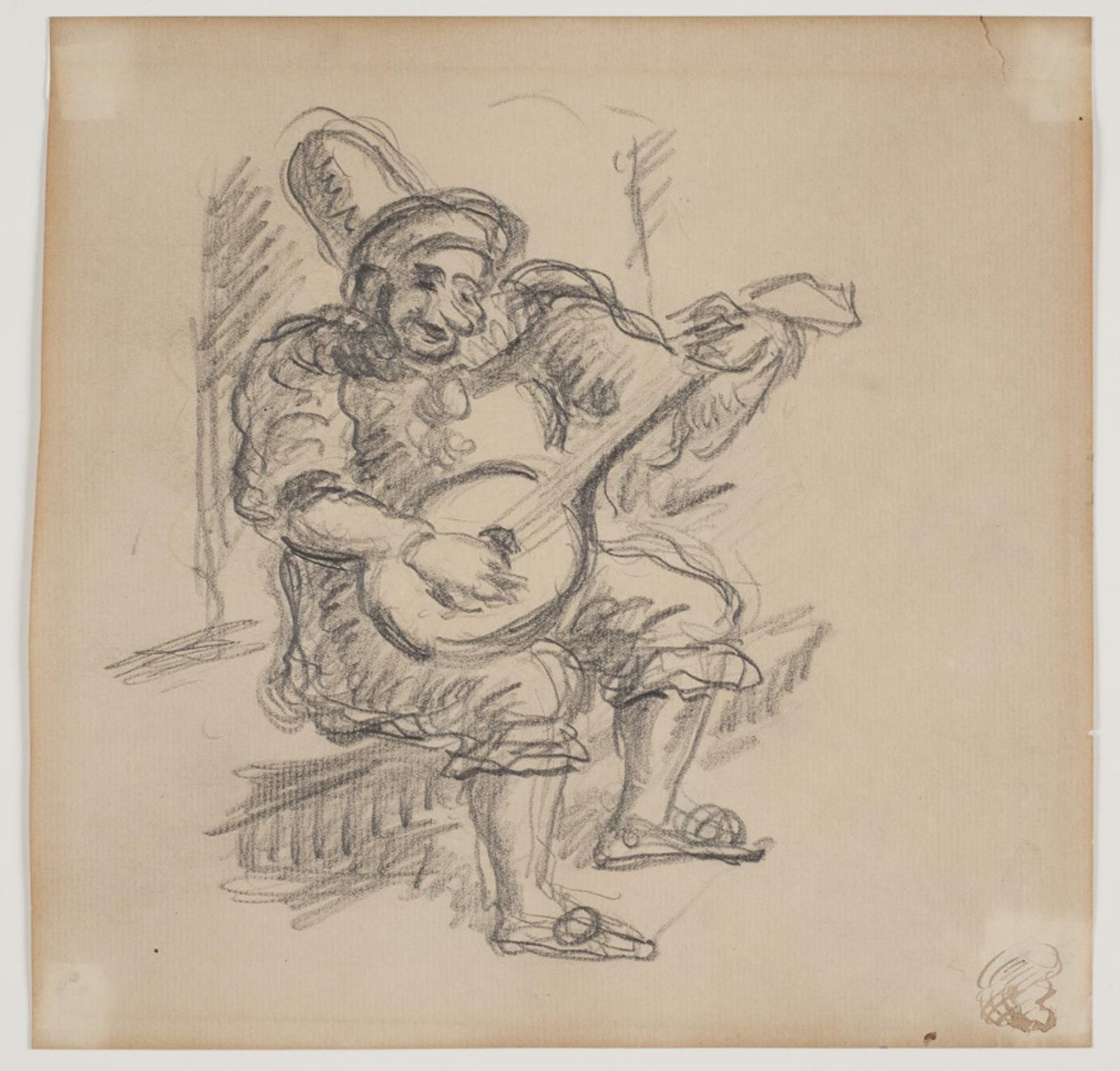 Luta spelar clown av Vilhelm Lundstrøm