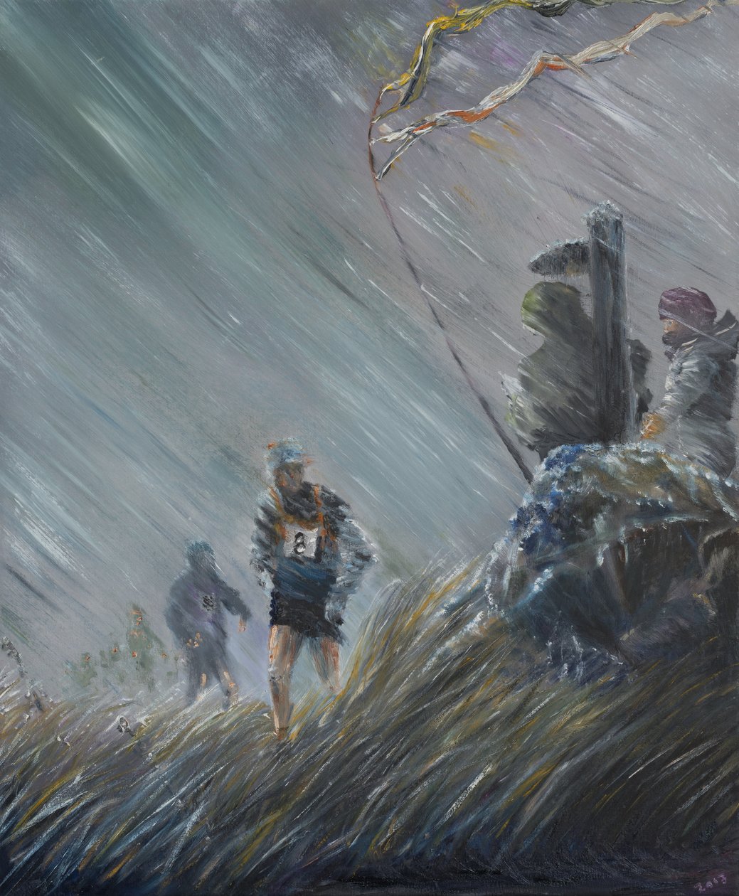 Nästan förlorat, 2014, av Vincent Alexander Booth