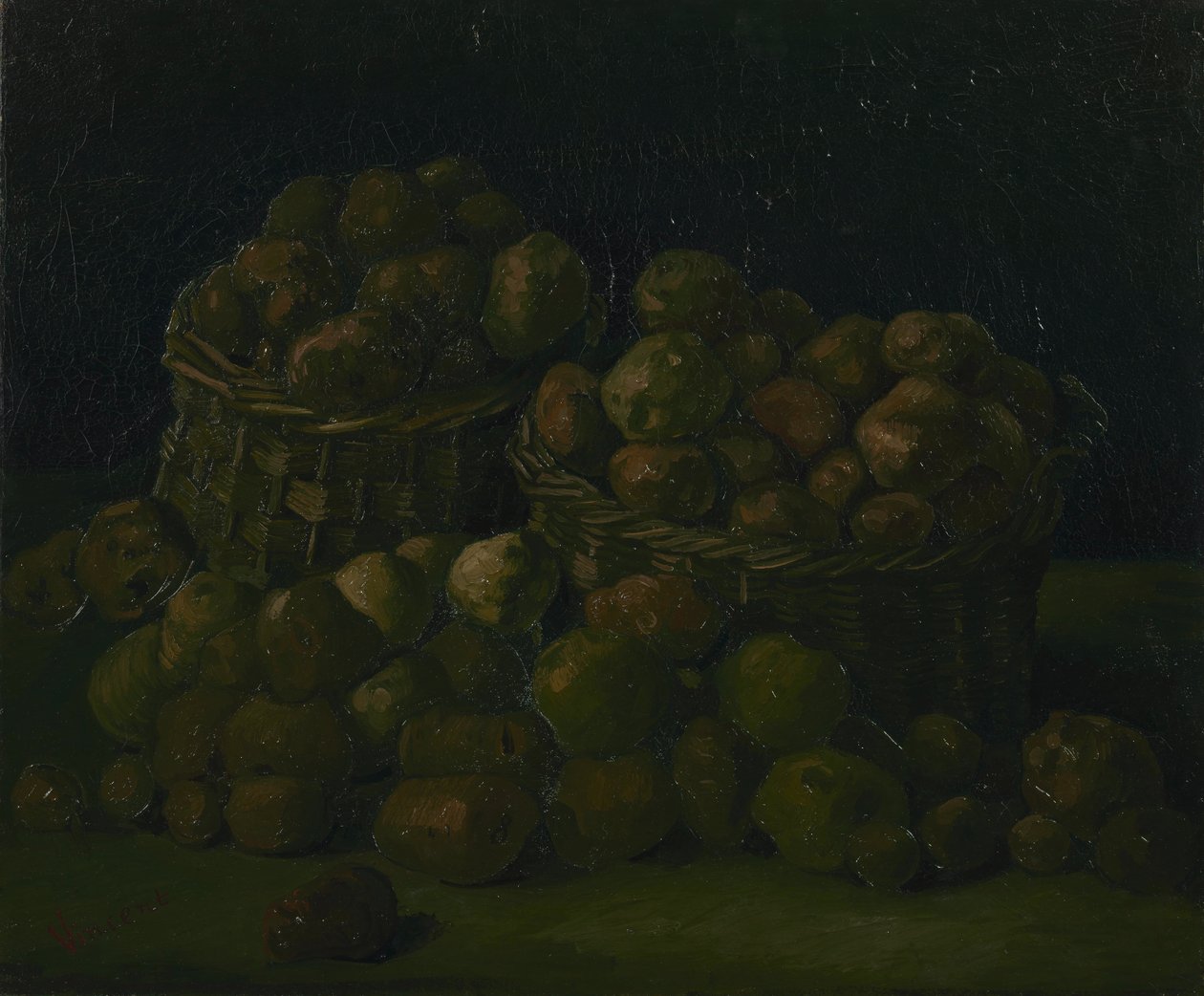 Baskets of Potatoes av Vincent van Gogh