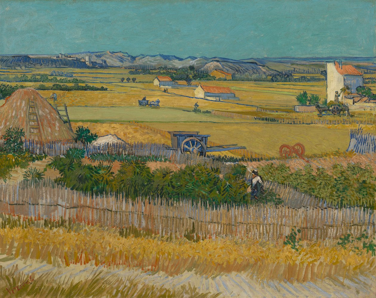 The Harvest av Vincent van Gogh