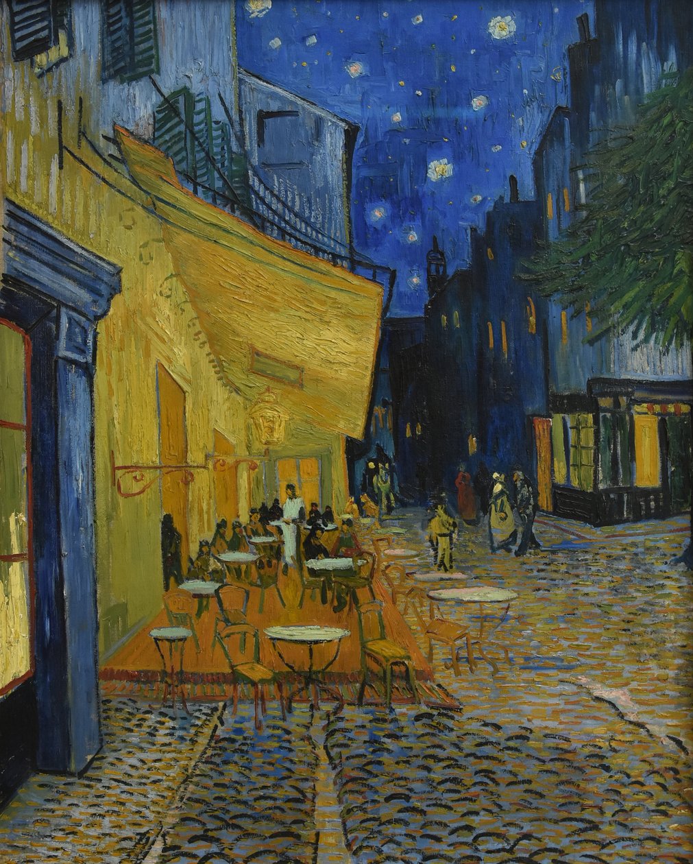 Caféterrass på natten av Vincent van Gogh