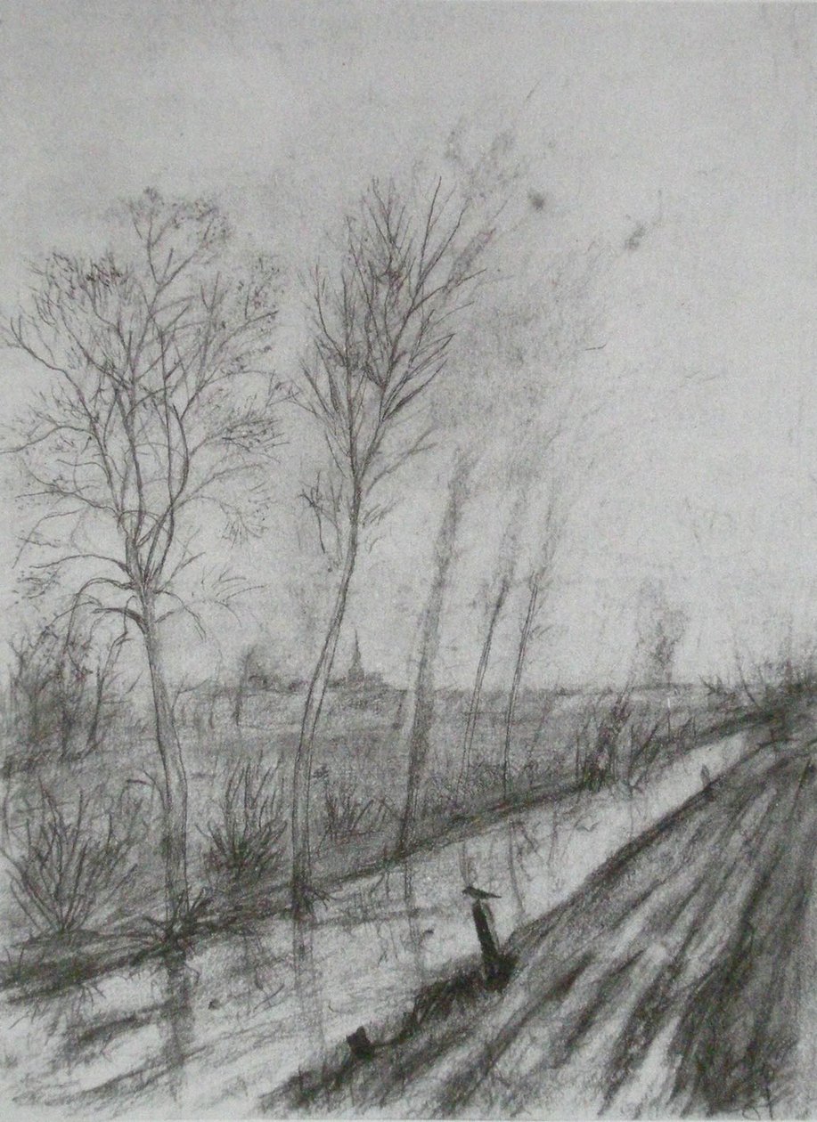 Ditch F juv. XV av Vincent van Gogh