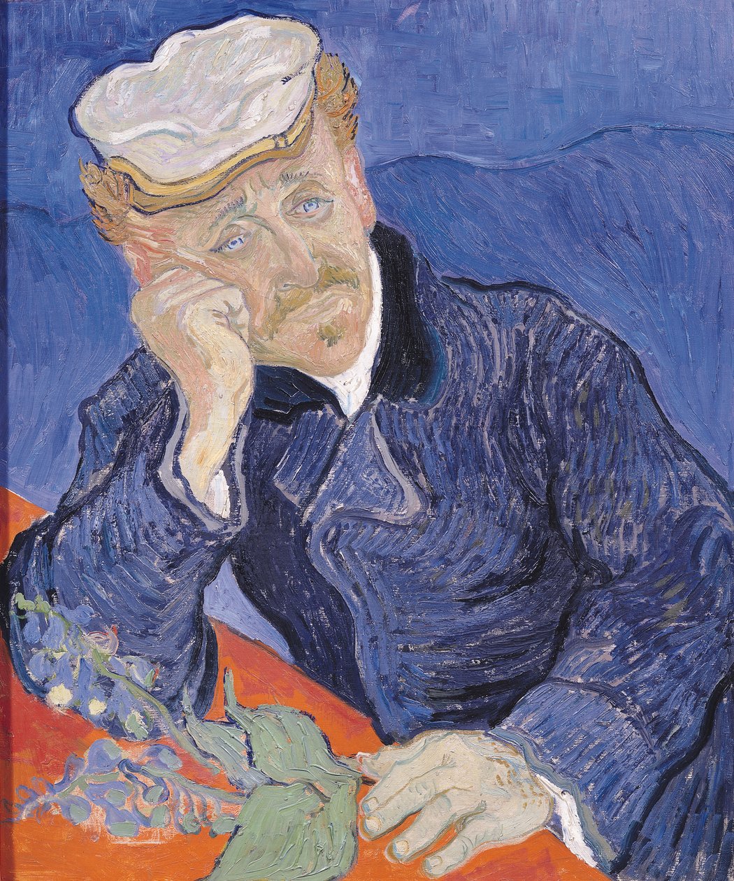 Dr Paul Gachet, 1890 av Vincent van Gogh