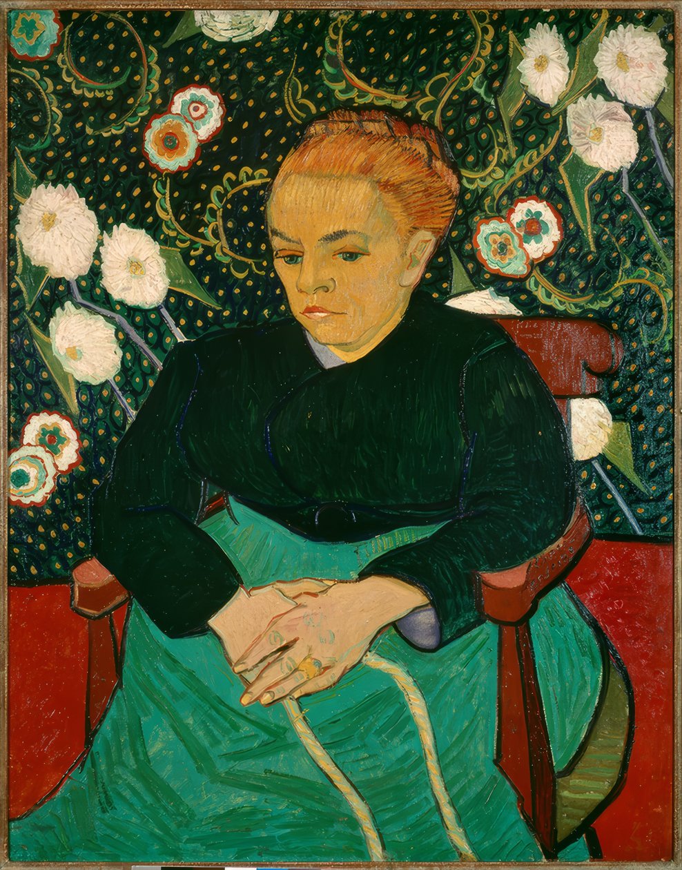 Vaggvisan (Augustine Roulin) av Vincent van Gogh
