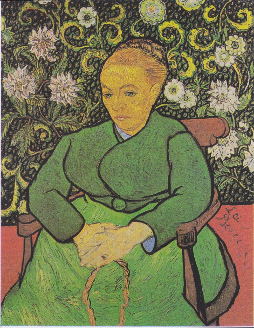 Vaggvisan (Augustine Roulin) 1 av Vincent van Gogh