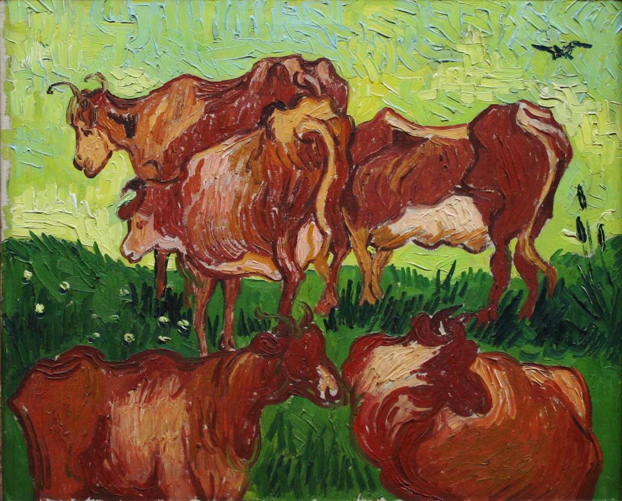 Les vaches av Vincent van Gogh