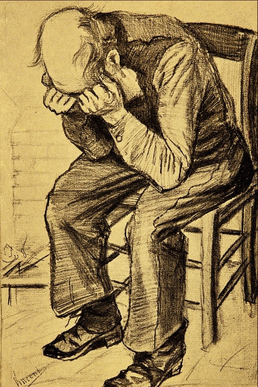 Old Man Grieving av Vincent van Gogh
