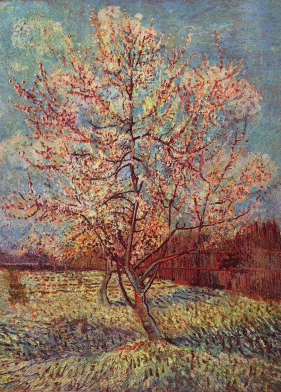 Peach Tree in Blossom av Vincent van Gogh