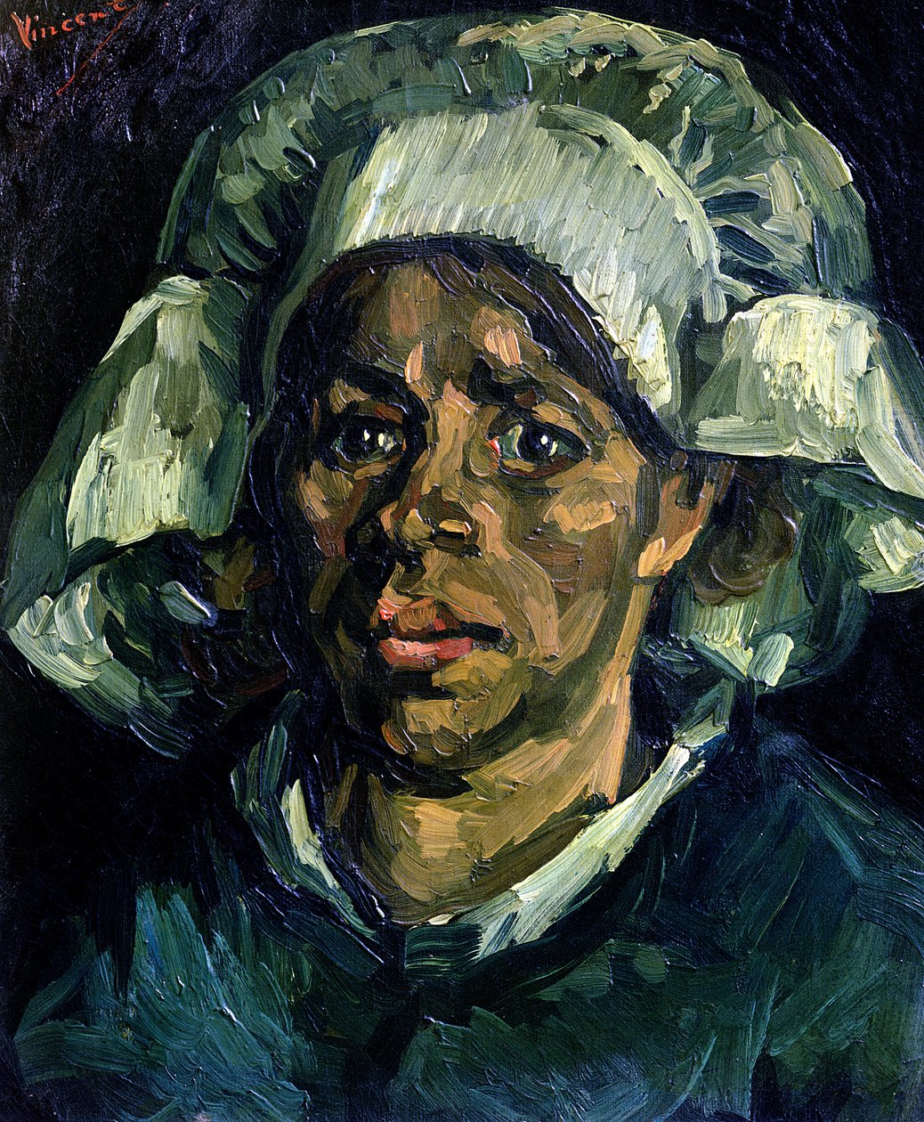 Bondekvinna, 1885 av Vincent van Gogh