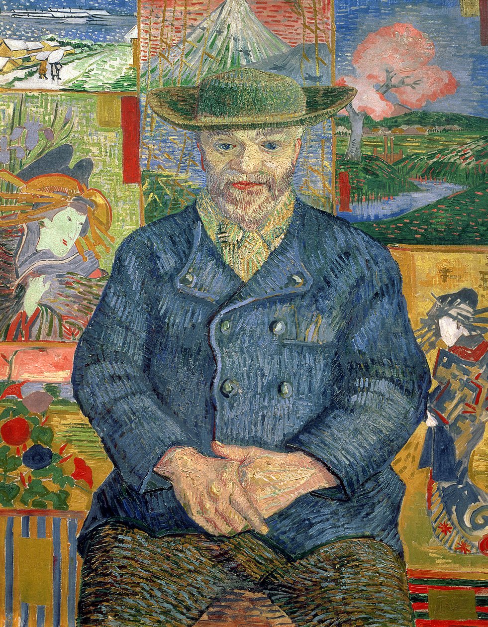 Pere Tanguy (Fader Tanguy), 1887-88 av Vincent van Gogh