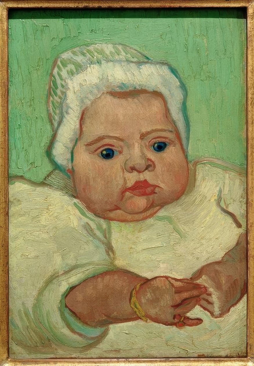 Porträtt Marcelle Roulin av Vincent van Gogh