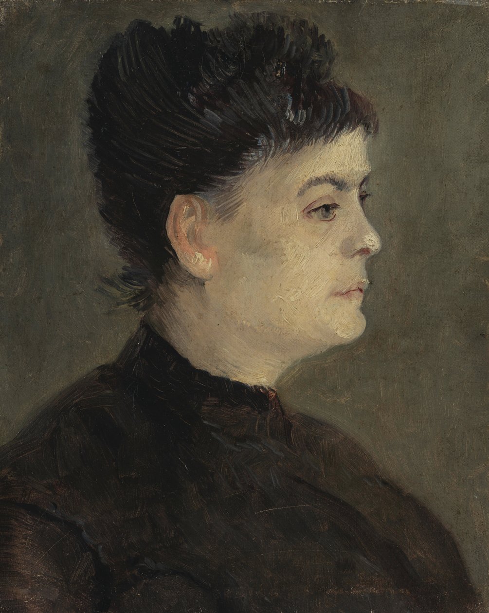 Porträtt av Agostina Segatori av Vincent van Gogh