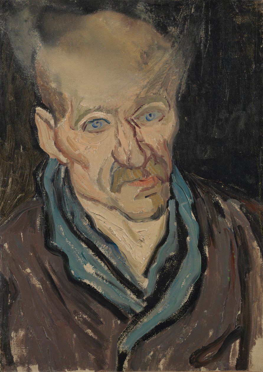 Porträtt av en man av Vincent van Gogh