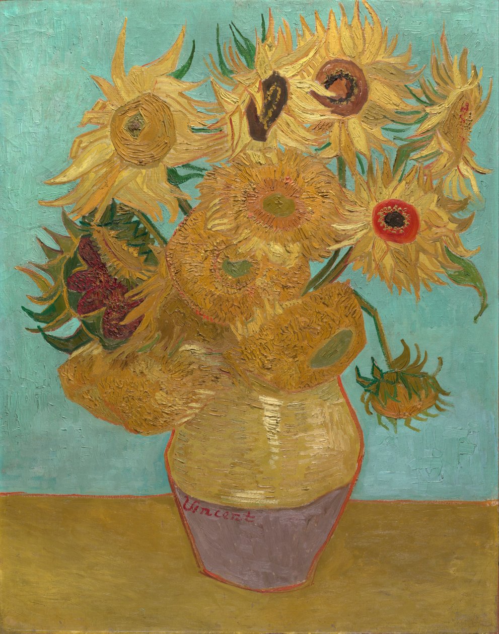 Solrosor av Vincent van Gogh