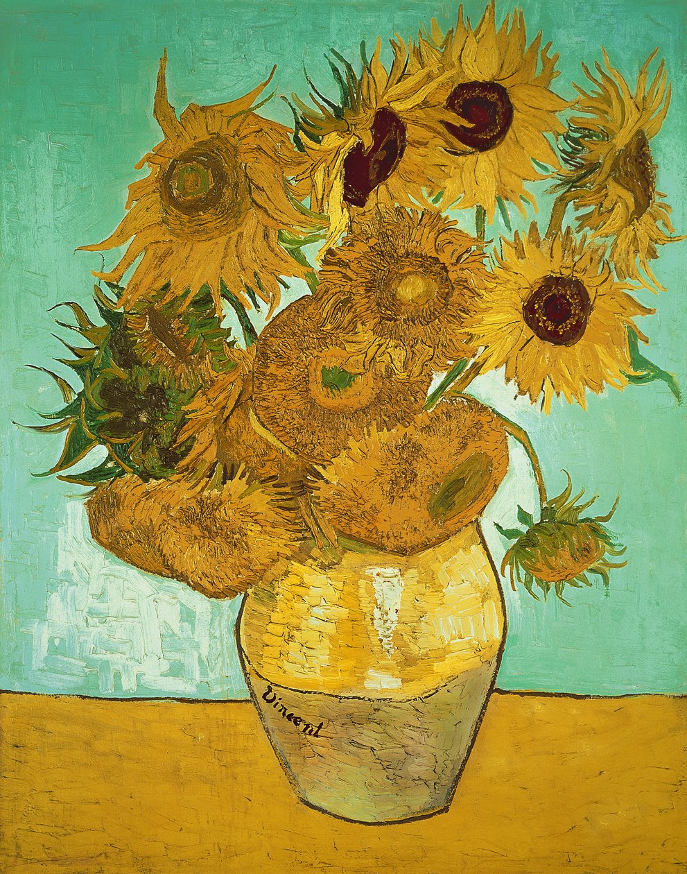 Solrosor av Vincent van Gogh