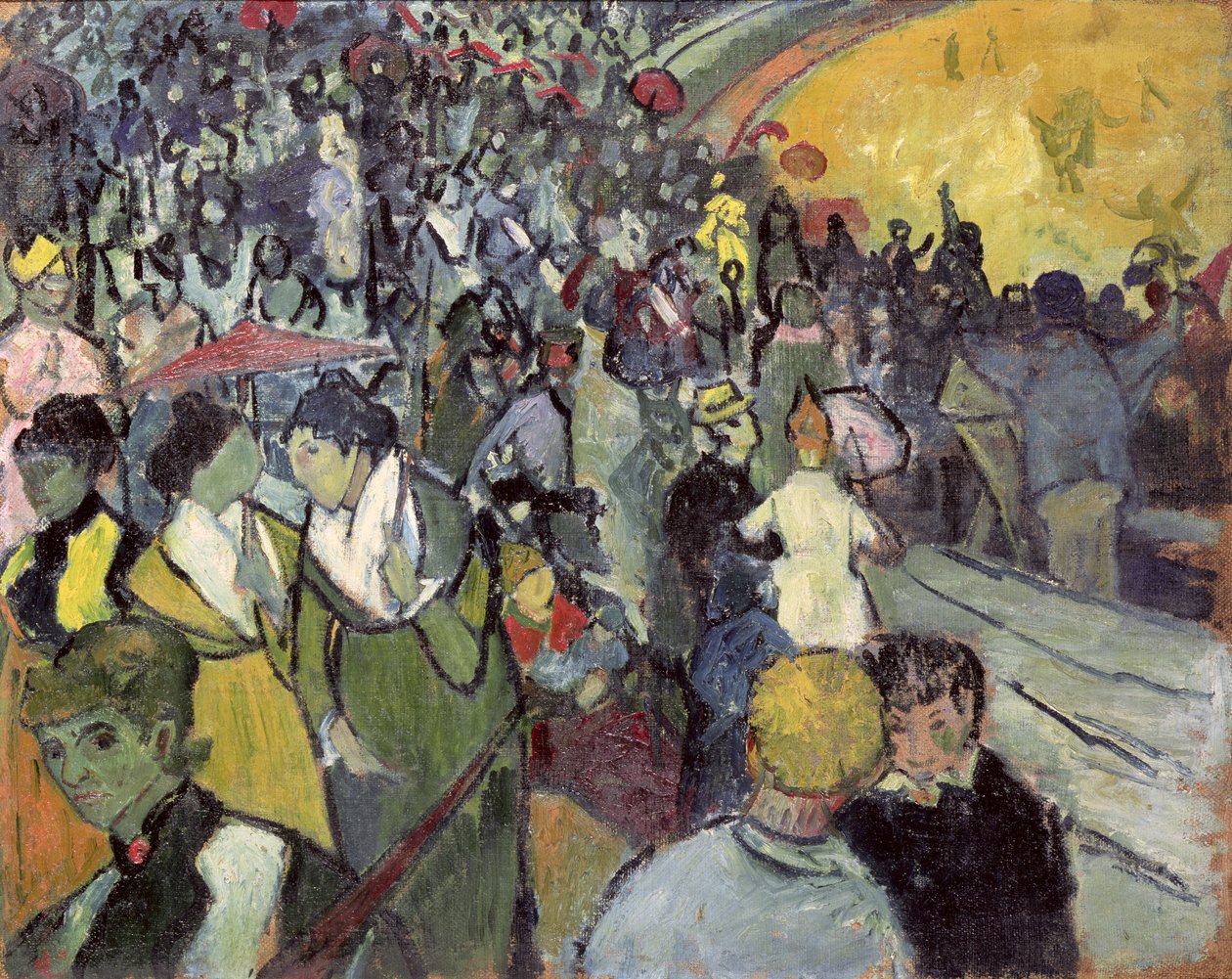 Arenan i Arles, 1888 av Vincent van Gogh