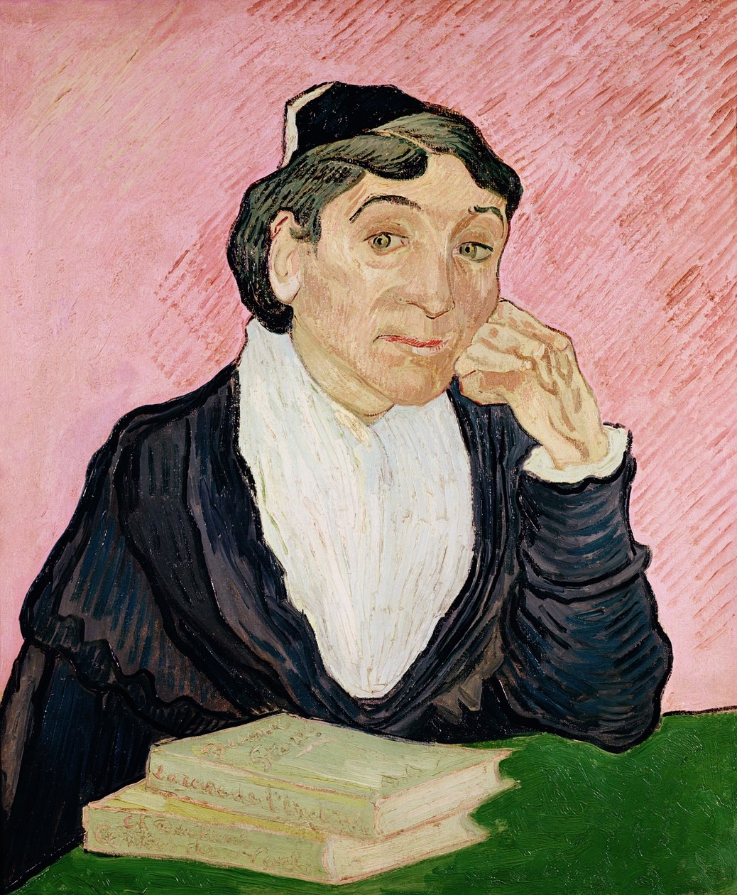 Kvinnan från Arles av Vincent van Gogh