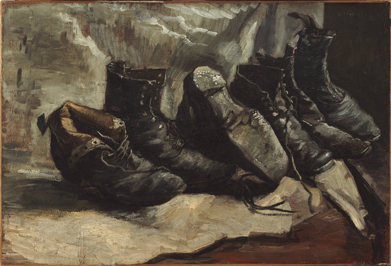Tre par skor av Vincent van Gogh