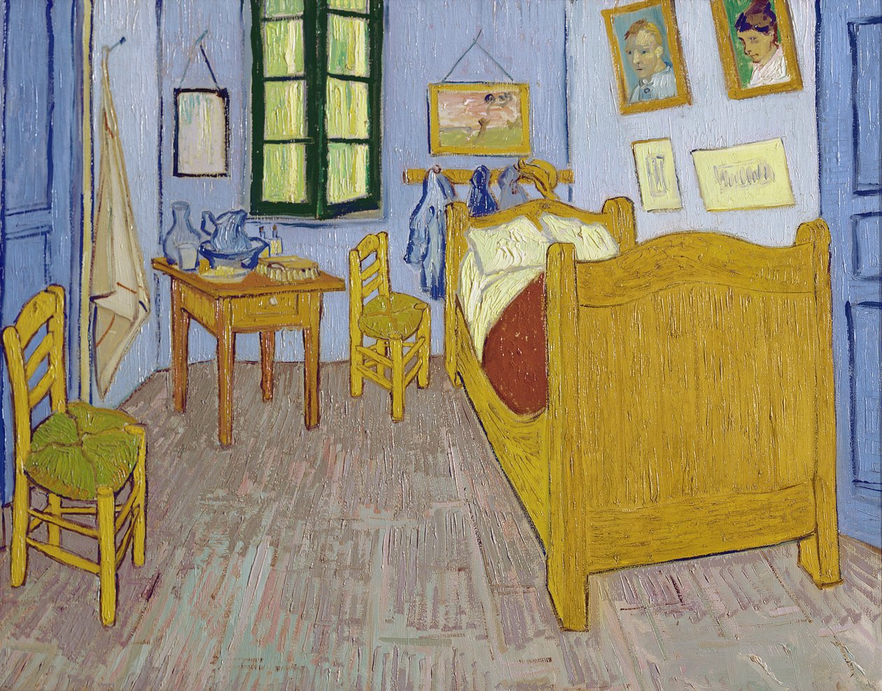 Van Goghs sovrum i Arles, 1889 av Vincent van Gogh