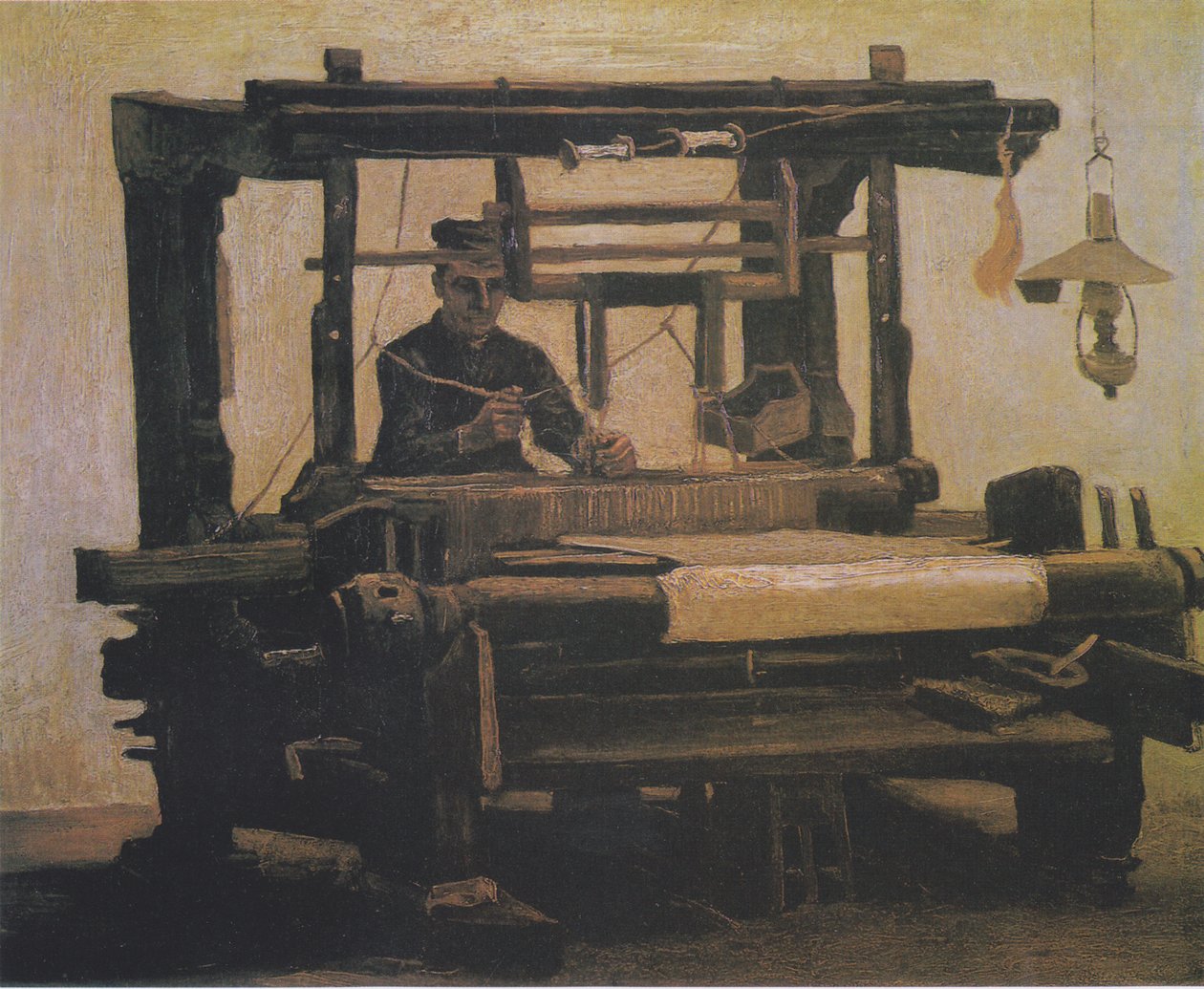 Weber am Webstuhl av Vincent van Gogh