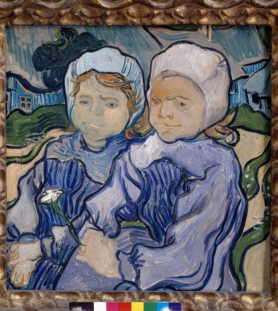 Två barn av Vincent van Gogh