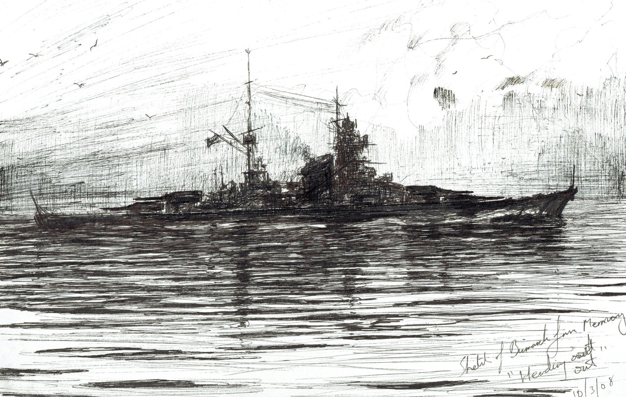 Bismarck ger sig ut, 2008 av Vincent Alexander Booth