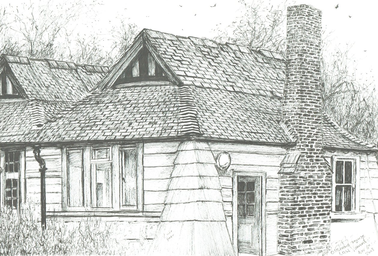 Gatehouse i Osborne house, 2008 av Vincent Alexander Booth