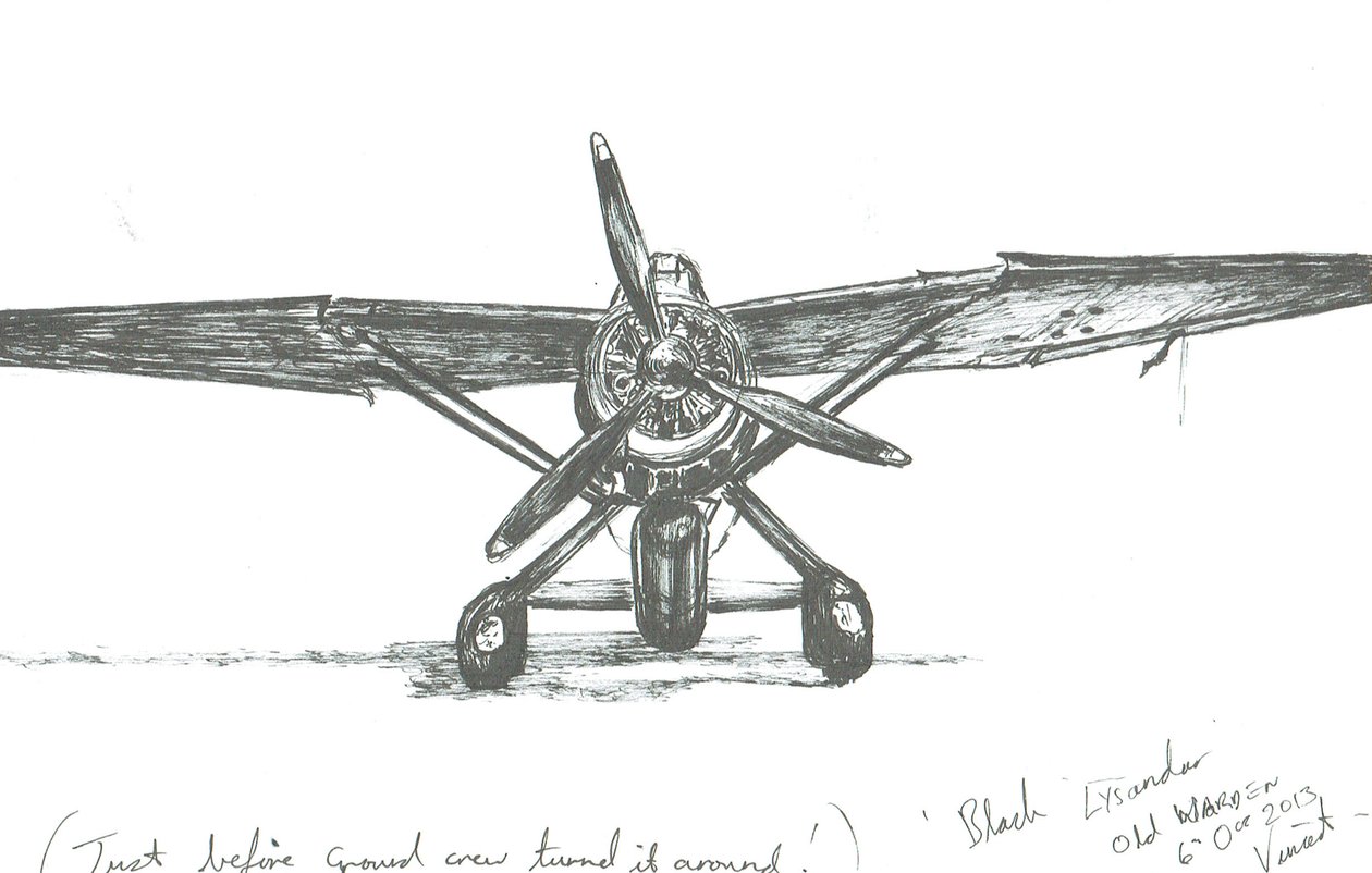 Lysander på Old Warden, 2012 av Vincent Alexander Booth