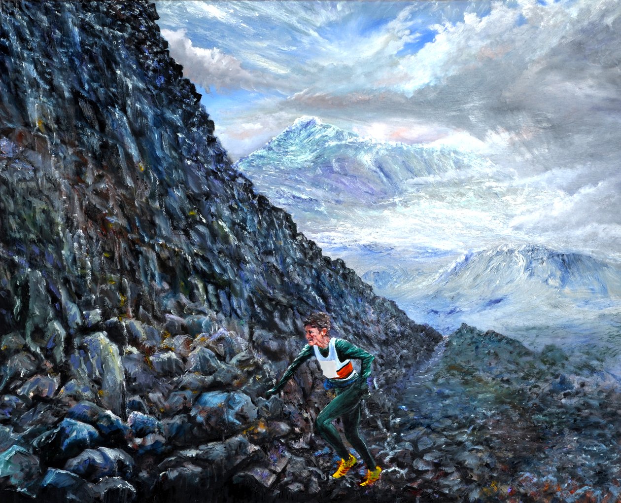 Mountain Legend, 2019 av Vincent Alexander Booth