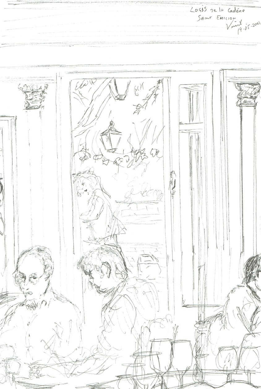 St Emilion Restaurant, 2015 av Vincent Alexander Booth