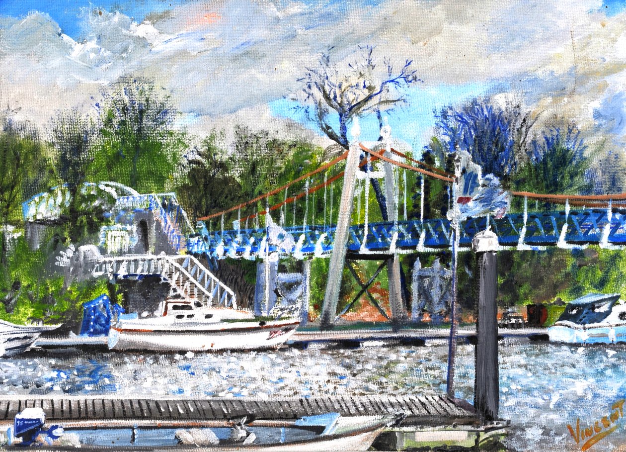 Teddington Lock, 2001 av Vincent Alexander Booth
