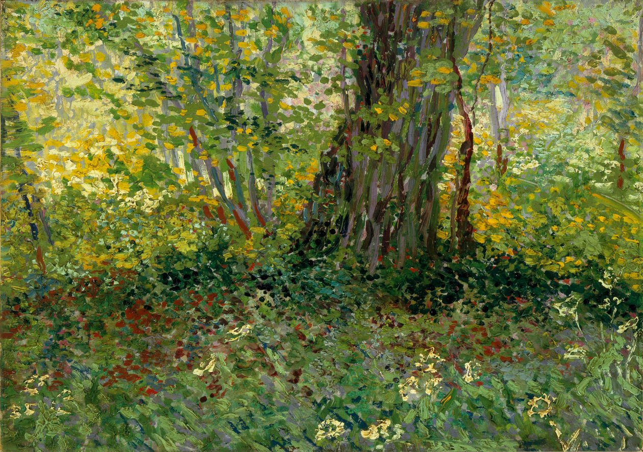 Sous-bois Underwood, 1887. av Vincent van Gogh