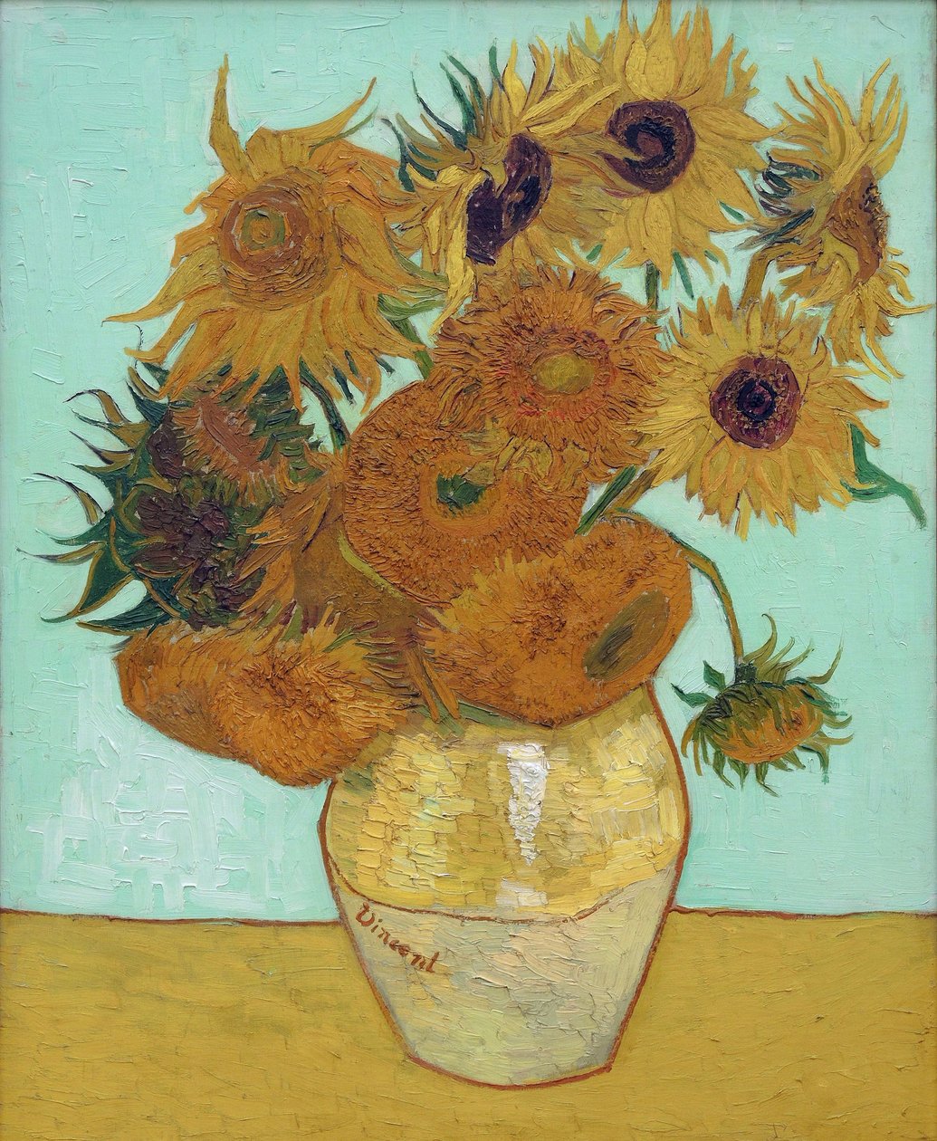 Solrosor, 1888. av Vincent van Gogh