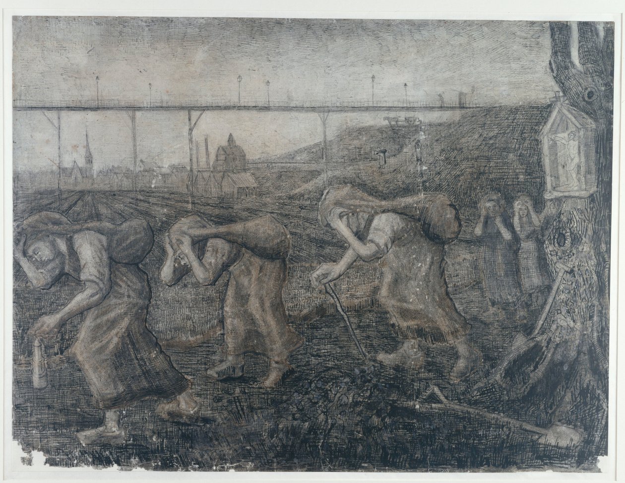 Bärarna av bördan, 1881. av Vincent van Gogh