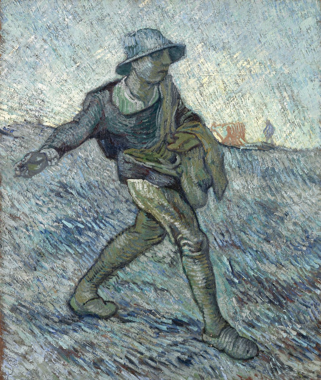 Såmannen efter hirs, 1890. av Vincent van Gogh