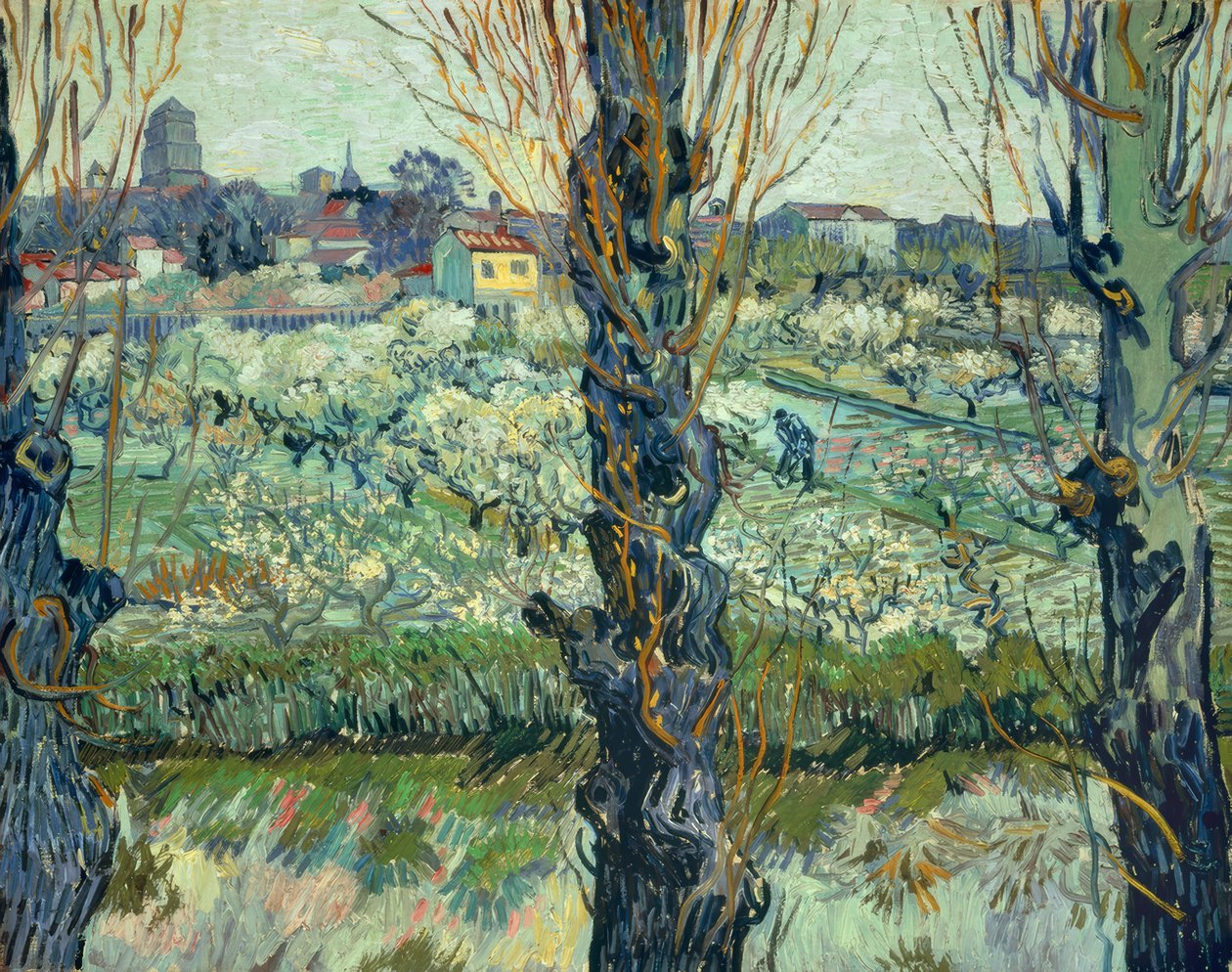 Utsikt över Arles av Vincent van Gogh