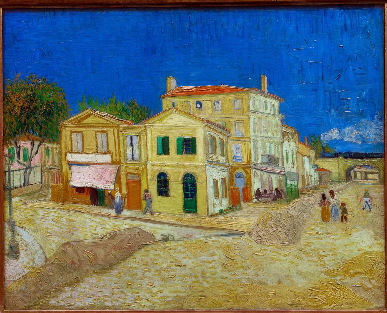 Det gula huset av Vincent van Gogh