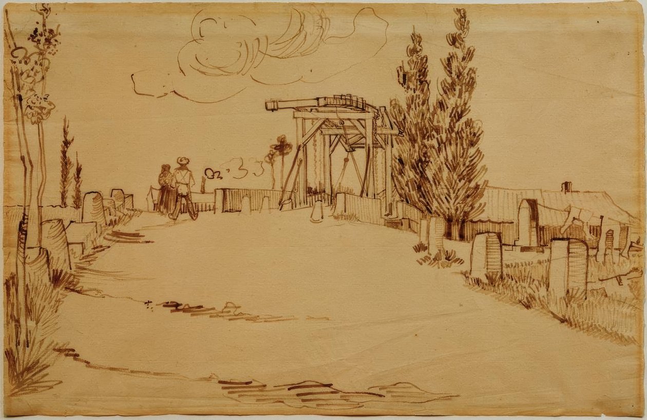Langloisbron av Vincent van Gogh