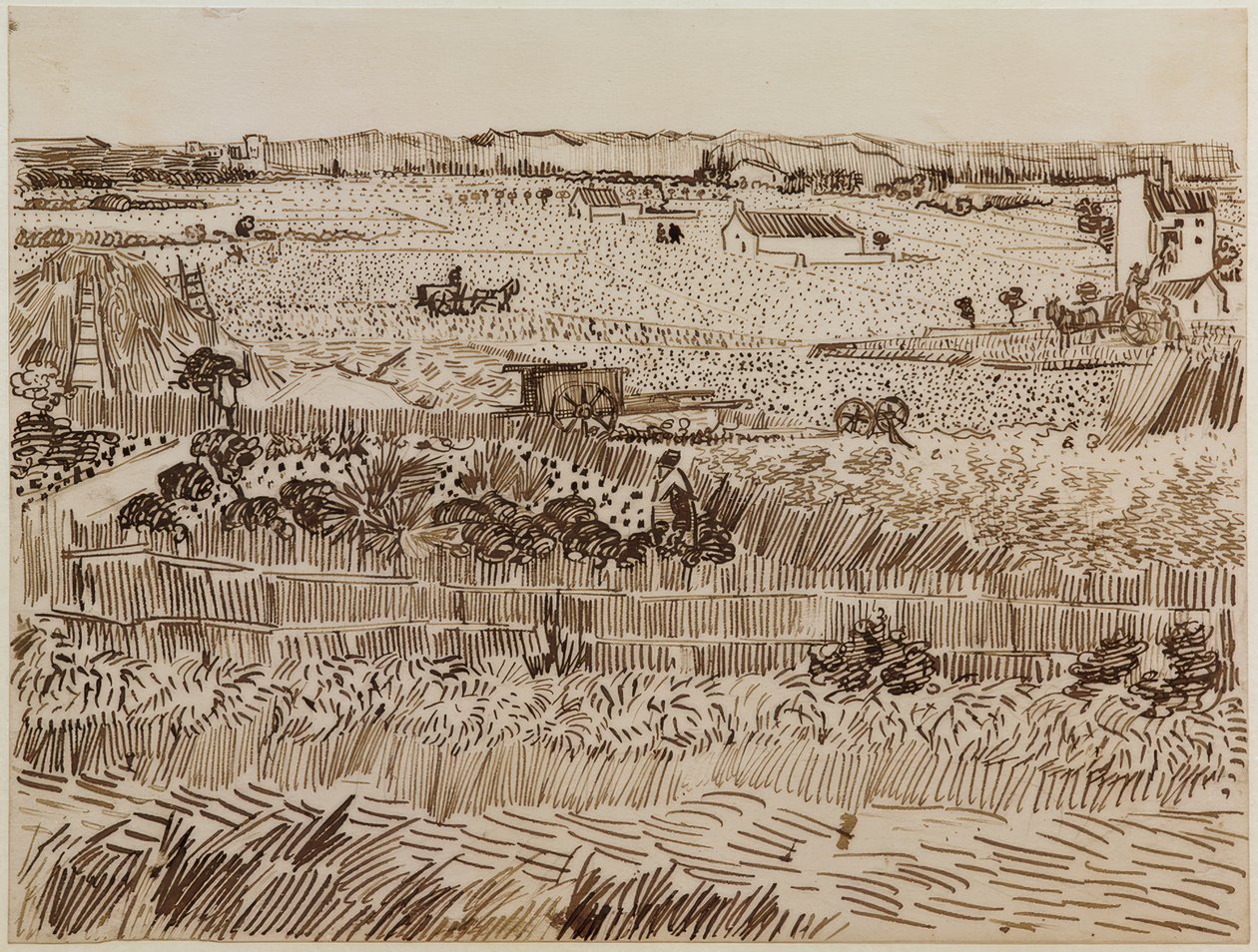 Skörden av Vincent van Gogh