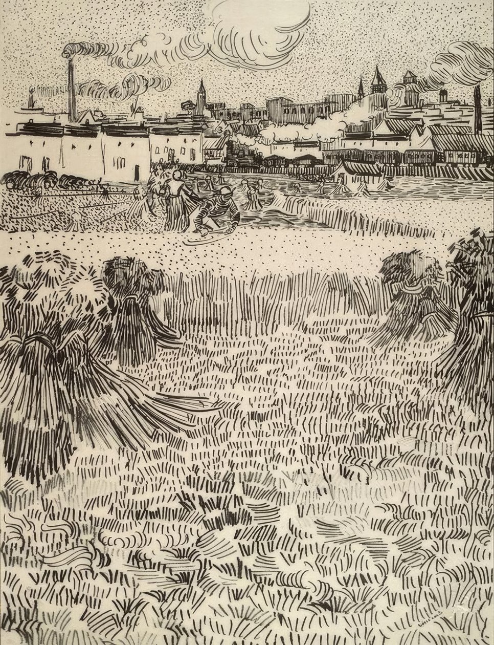 Skörden av Vincent van Gogh
